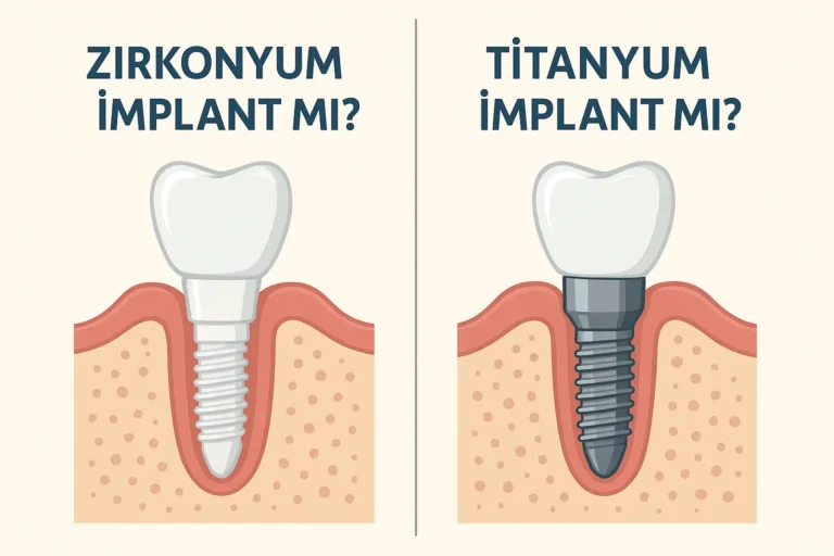 zirkonyum implant mı, titanyum implant mı