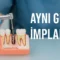 aynı gün implant immediate nedir