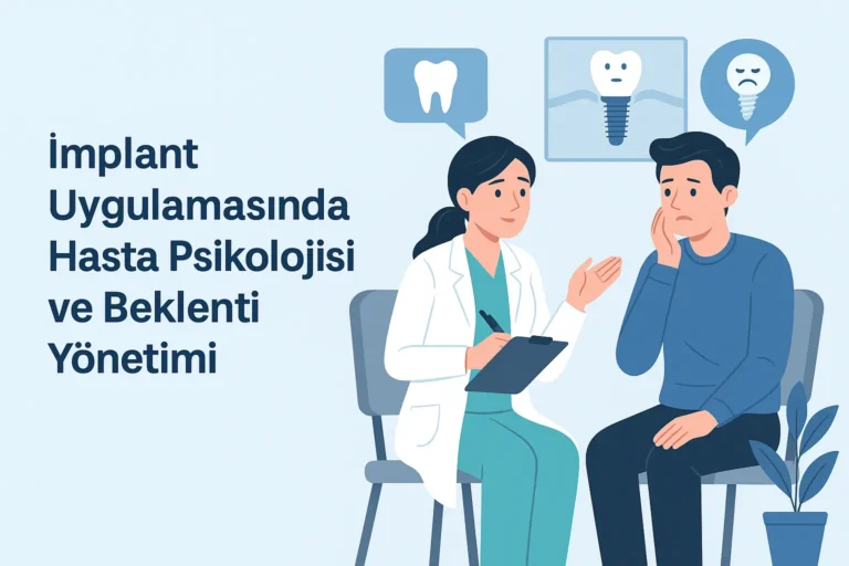 implant uygulamasında hasta psikolojisi