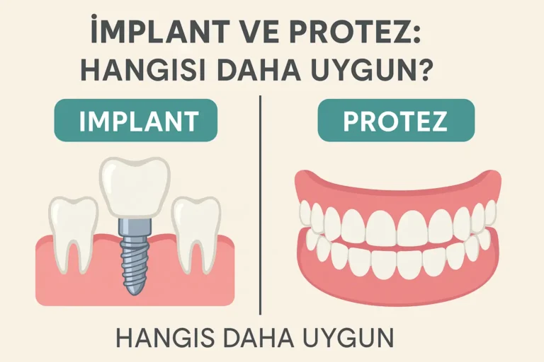 implant ve protez hangisi daha uygun