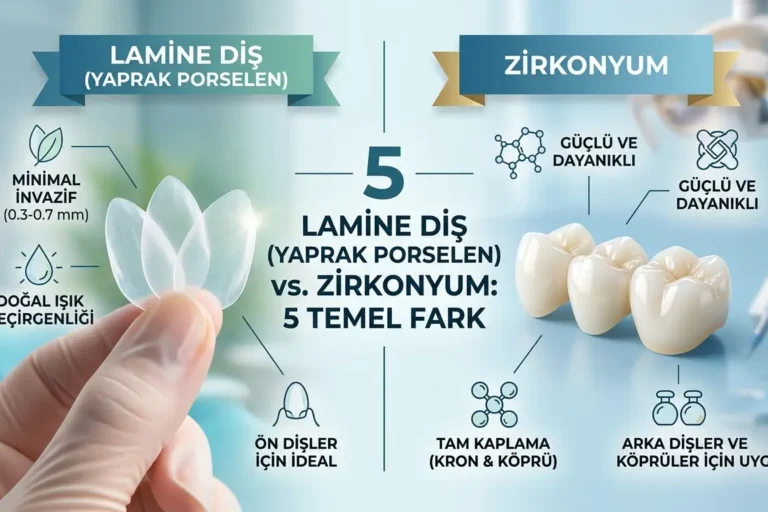 lamine diş ile zirkonyum diş arasındaki 5 temel fark