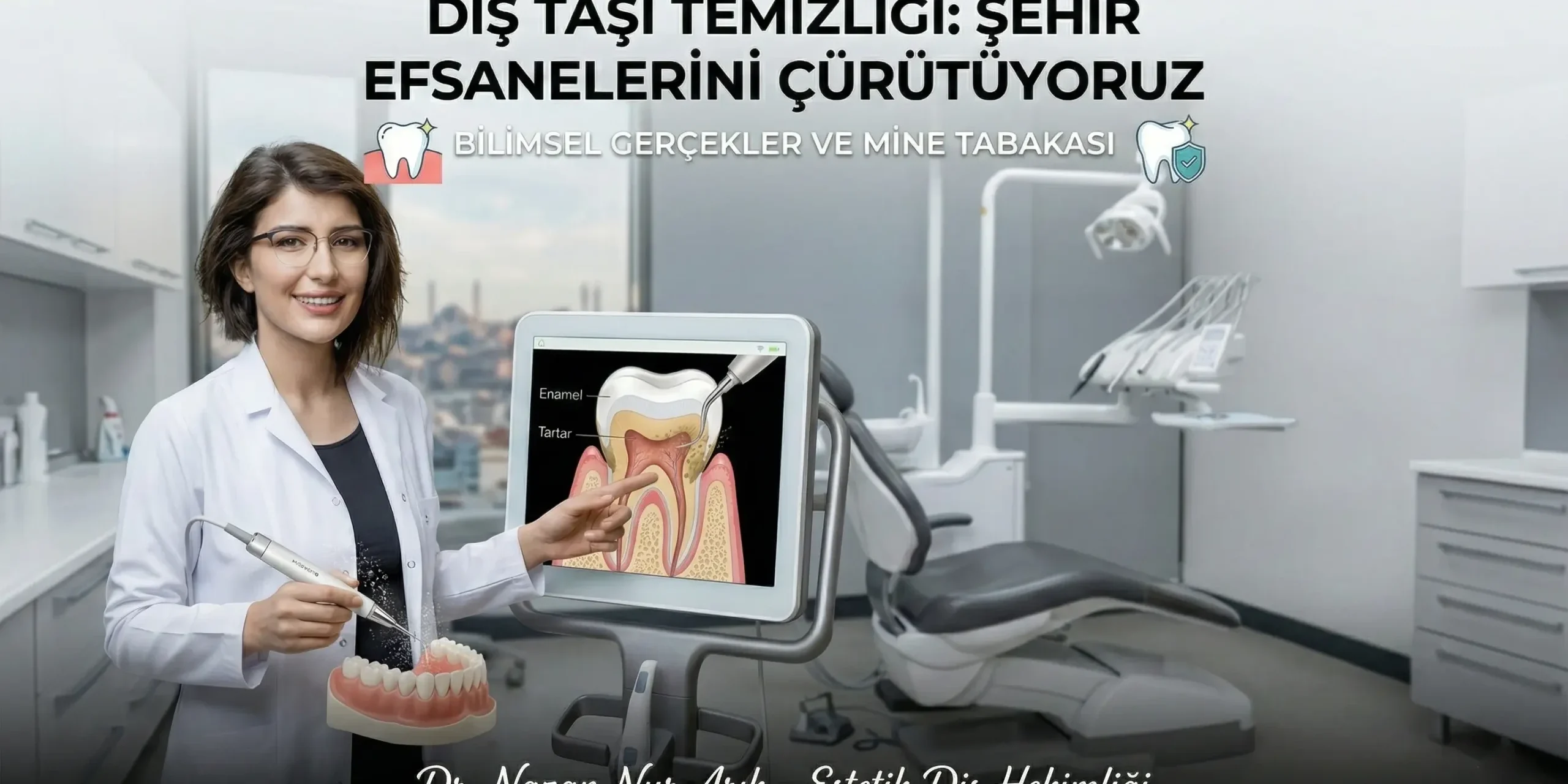 diş taşı temizliği diş minesine zarar verir mi